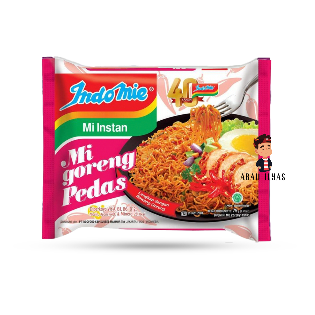 Indomie Goreng Pedas Mie Instan Pedas