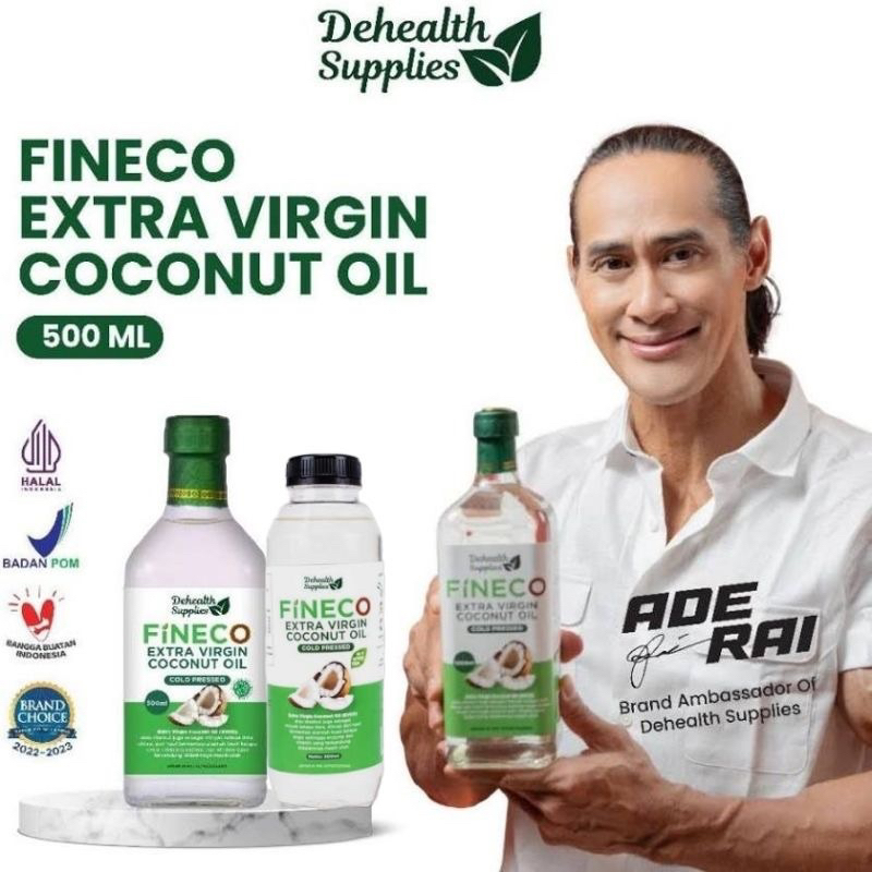 

FINECO | Extra Virgin Coconut Oil - 500ml EVCO | Dehealth Supplies VCO