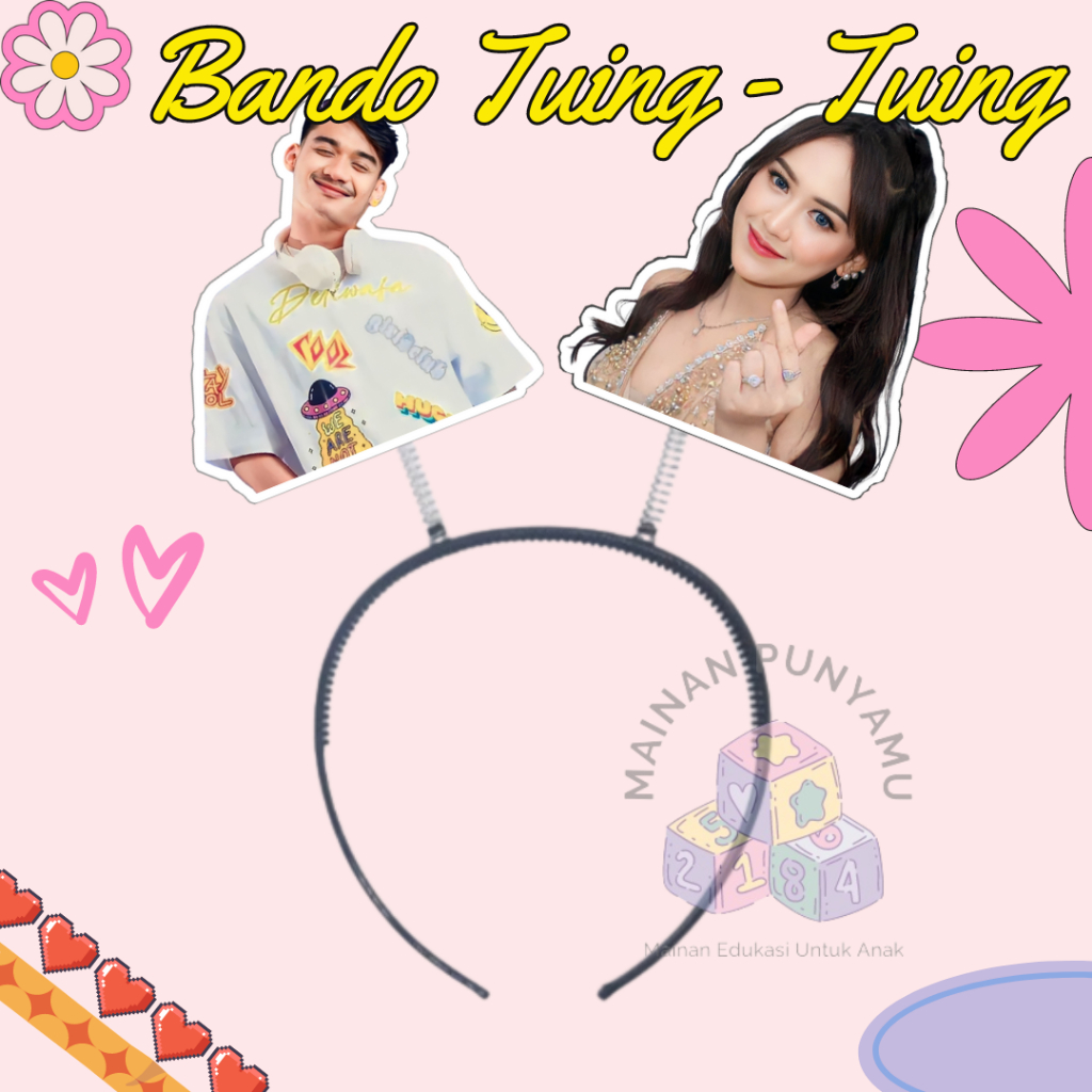 Ready Custom Bando Tuing Tuing / Bando Per Merchandise Headband KPOP  Konser / Bando NCT BTS EXO Tia