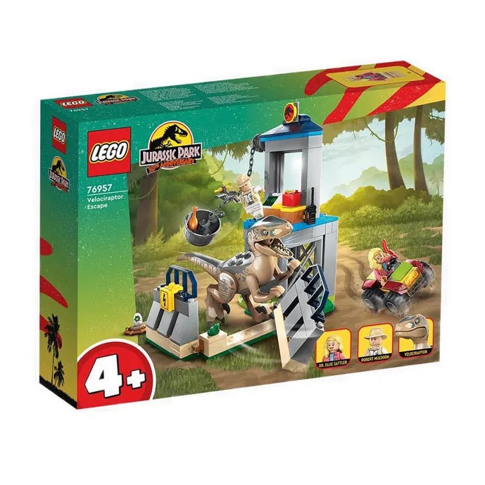 LEGO Jurassic World 76957 Velociraptor Escape