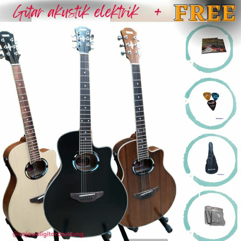 Gitar akustik dan akustik elektrik TERMURAH LIST GADING