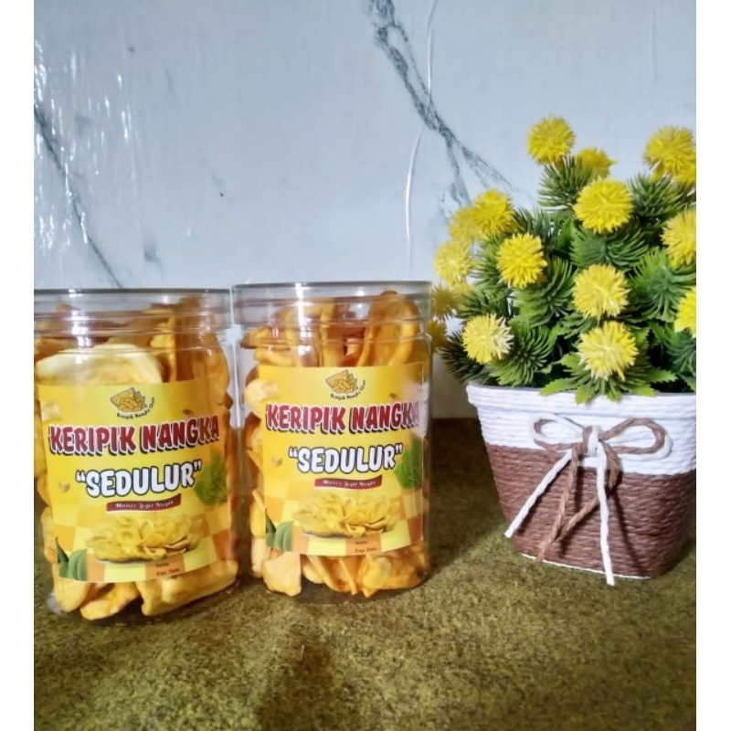 

Keripik Nangka Oven SEDULUR kemasan 700 ml