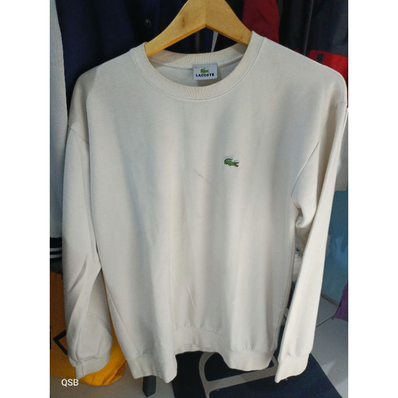 crewneck lacoste second original