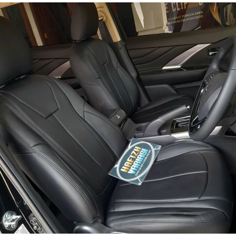 Sarung jok mobil paten Mbtech Carrera Calya Avanza Terios Rush Sigra Ertiga Grand Livina Innova Xl7