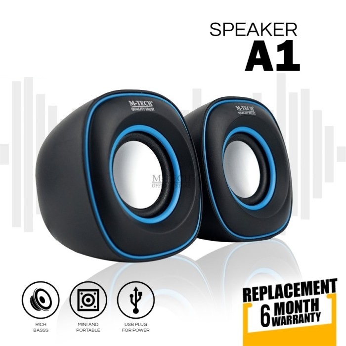 Speaker Mini Mtech A1 Speaker Komputer/ Laptop