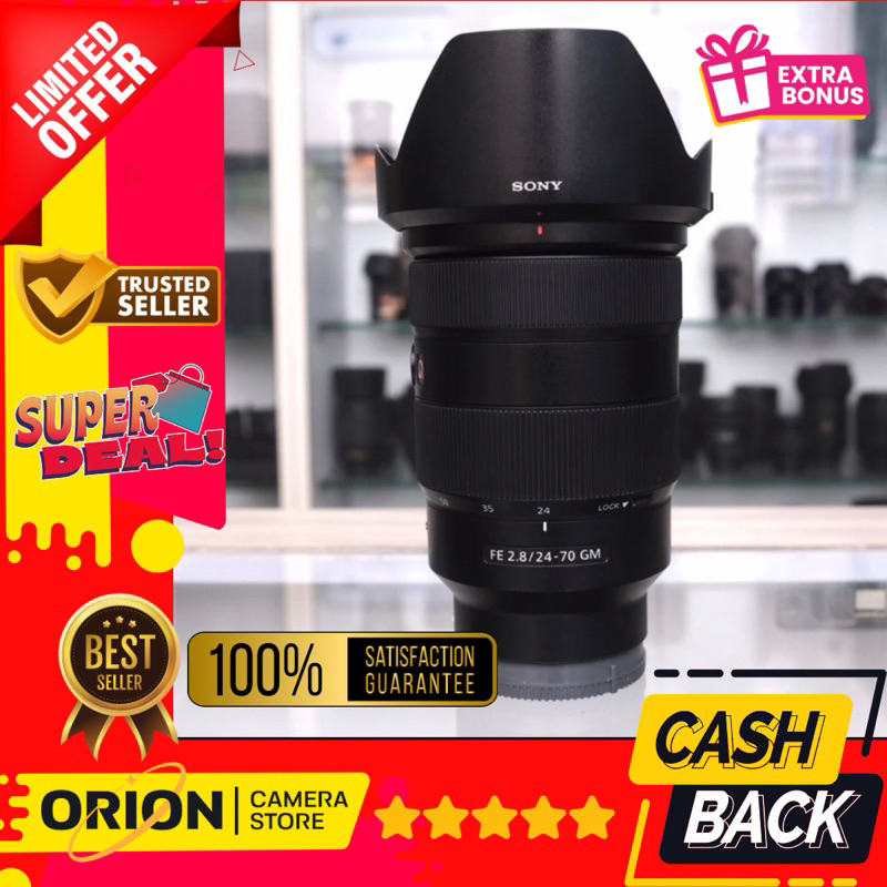 LENSA SONY FE 24-70mm f2.8 GM G master