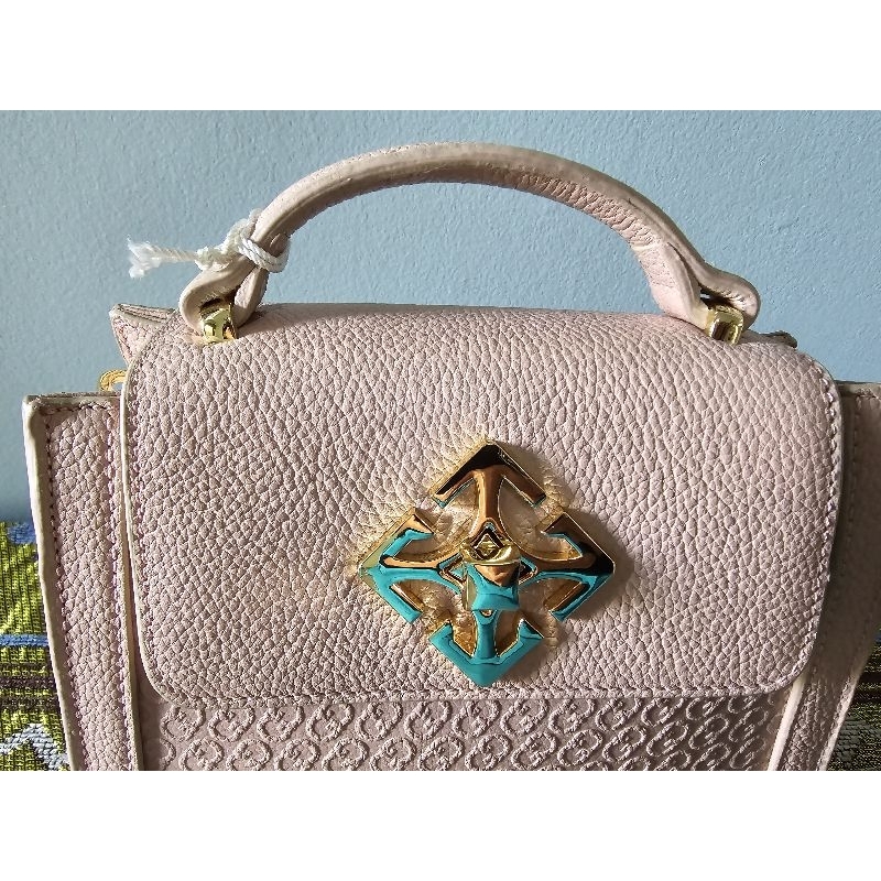 Gobelini Bag Authentic Full Leather NWT_baby pink