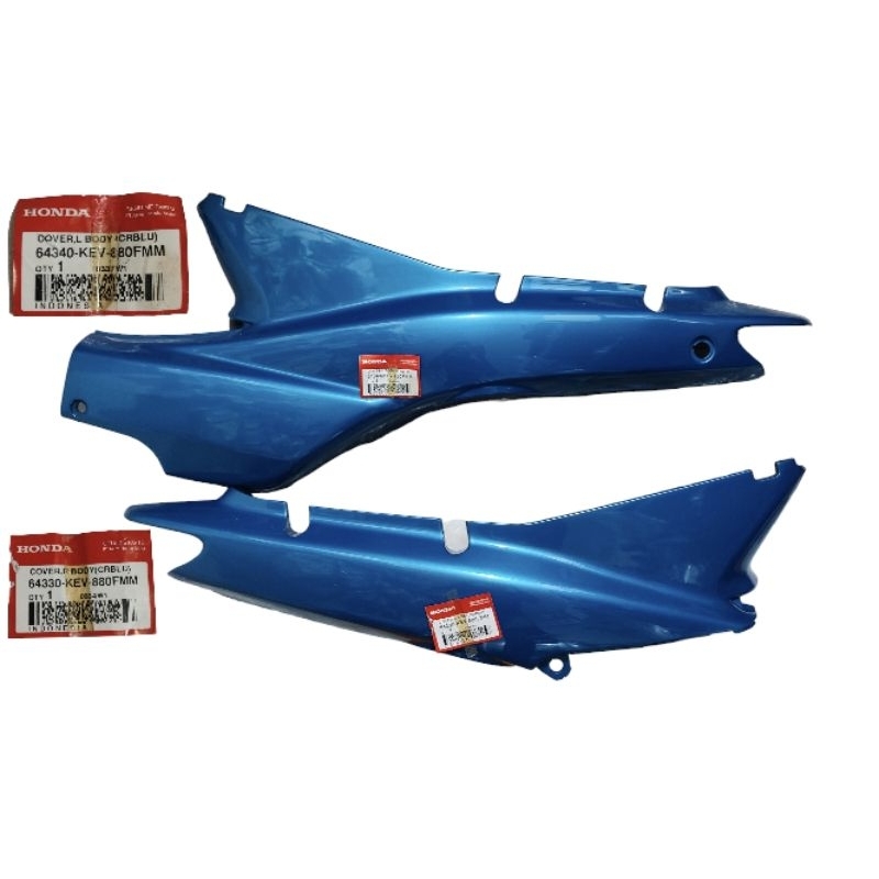 Cover body belakang Honda Supra x 100 old Supra lama Supra X Supra XX Biru Tosca original