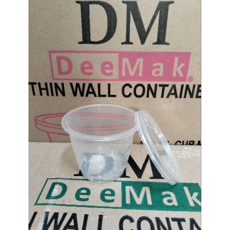 thin wall 150 cup - cup puding 150 ml - cup 150 ml tutup pisah isi 25 pcs harga murah