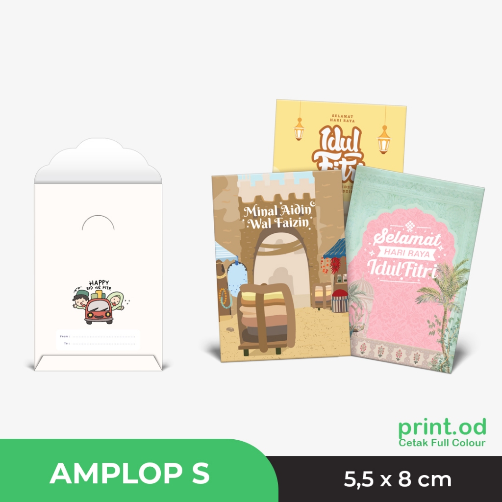 

Print.od Amplop Lebaran - Ukuran S 5,5x8 cm - Isi 6 pcs