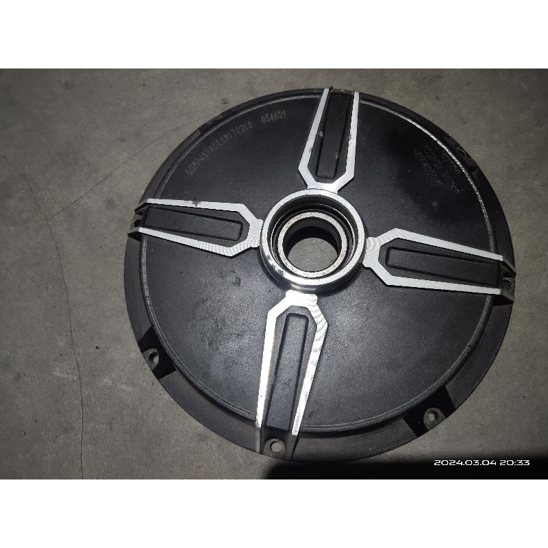 Cover Dinamo motor listrik QS motor 1000W 4000W 10 inchi