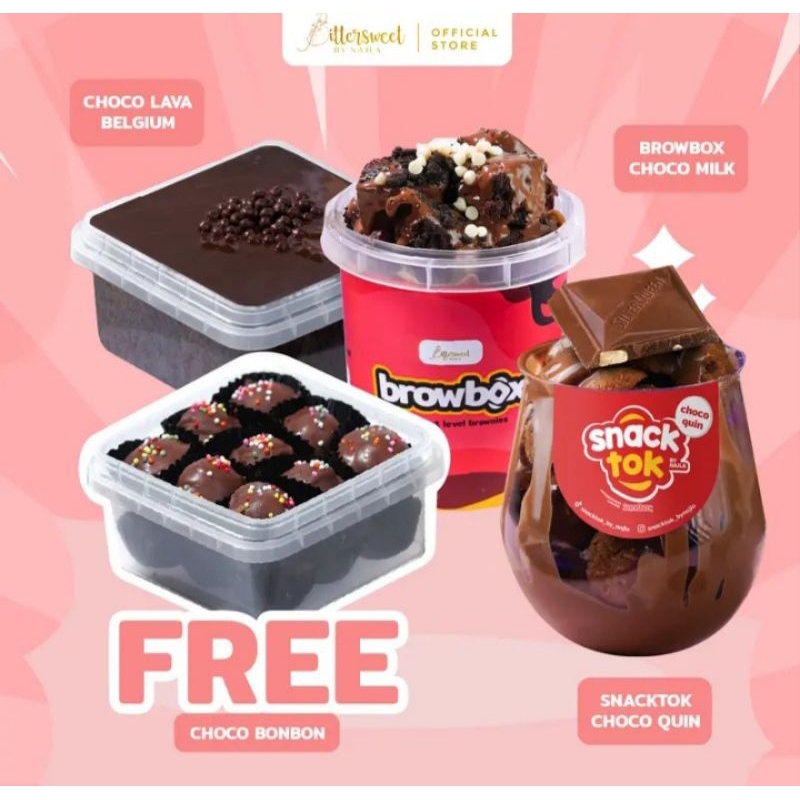 

Browbox Chocomilk + Snacktok Full Cookies Choco Quin + Choco Lava Belgium {Free Choco BonBon}