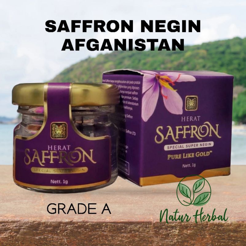 

Herat Saffron Super Negin 1gr – Safron 100% Original Grade A+ Kualitas Terbaik dari Afghanistan