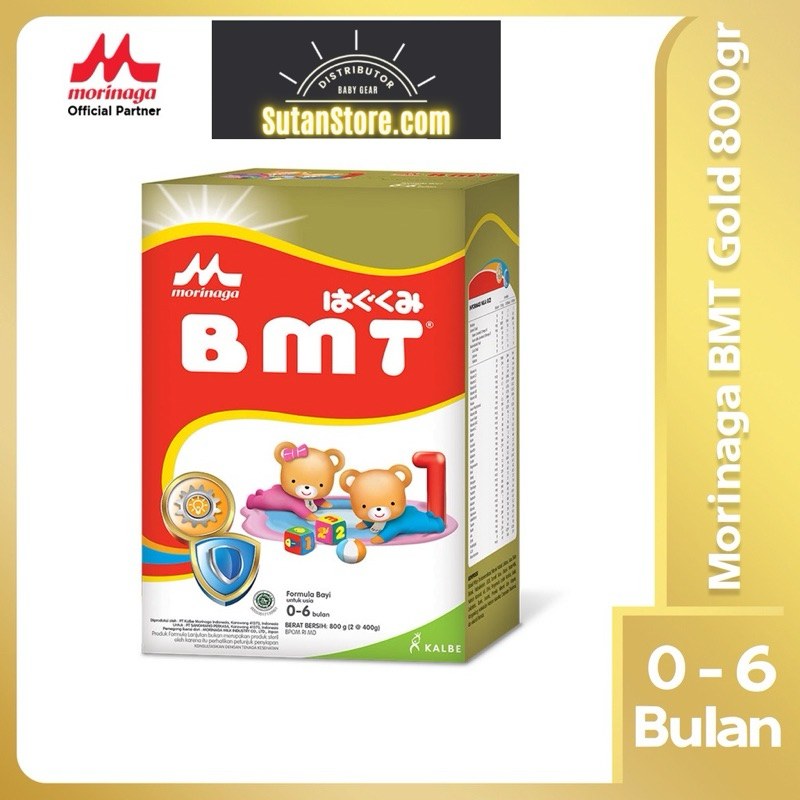 BMT MORINAGA 0-6 BULAN REGULER 780GR