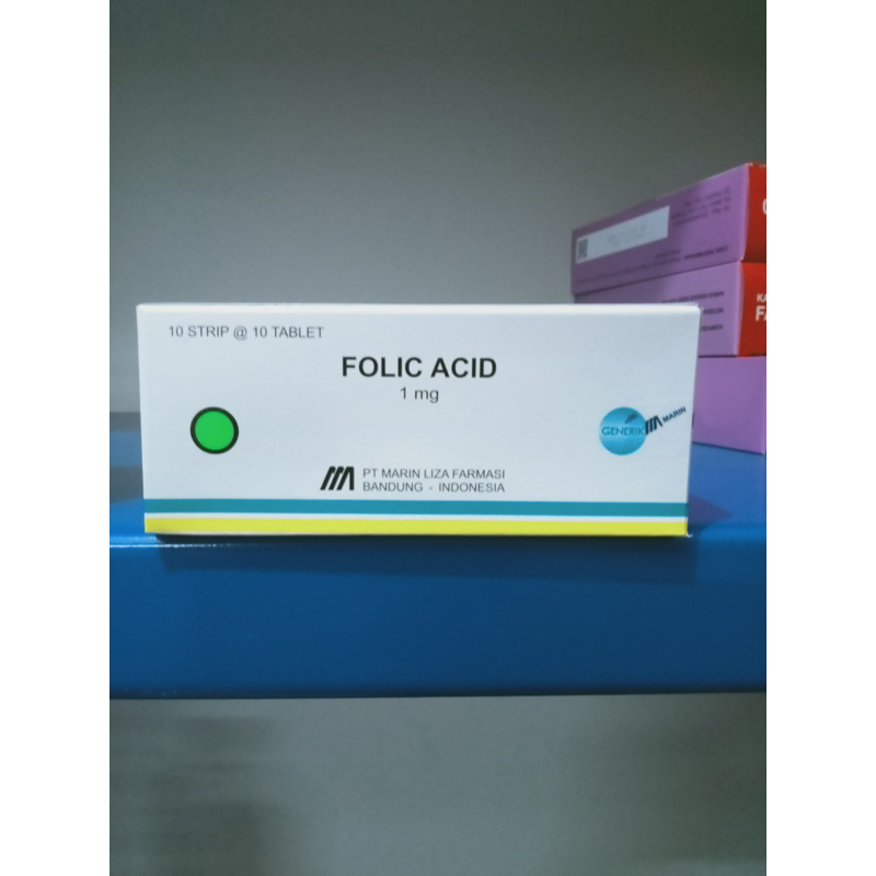 folic acid 1mg box