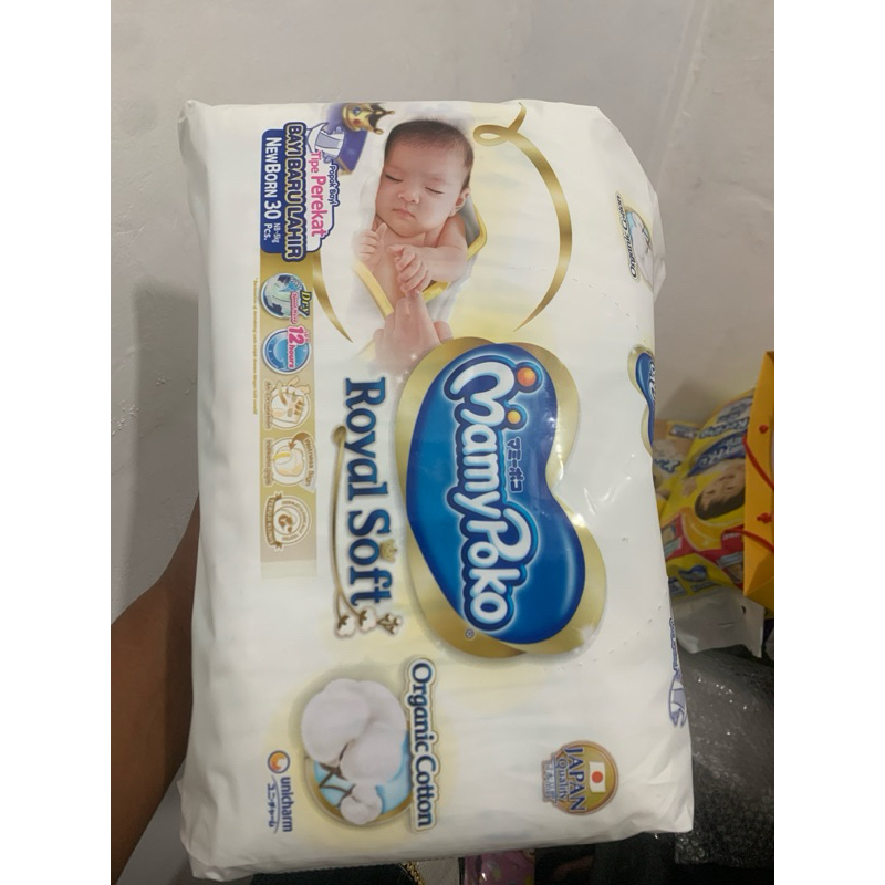 PAMPERS MAMYPOKO ROYAL SOFT NB30