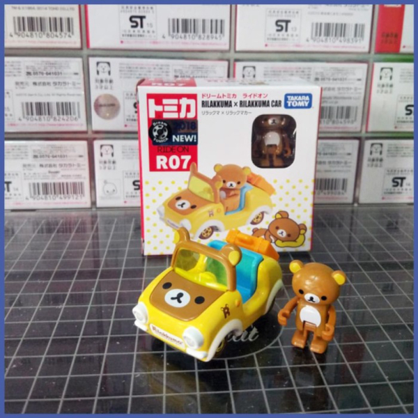 Promo Tomica Dream R 07 Ride On Rilakkuma x Rilakkuma Car Berkualitas