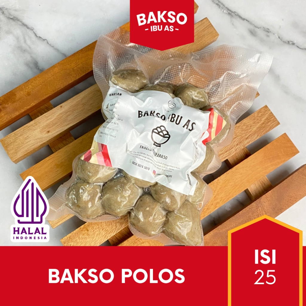 

Bakso Sapi Premium Ibu As Isi 25 Sehat & Nikmat Frozen Food