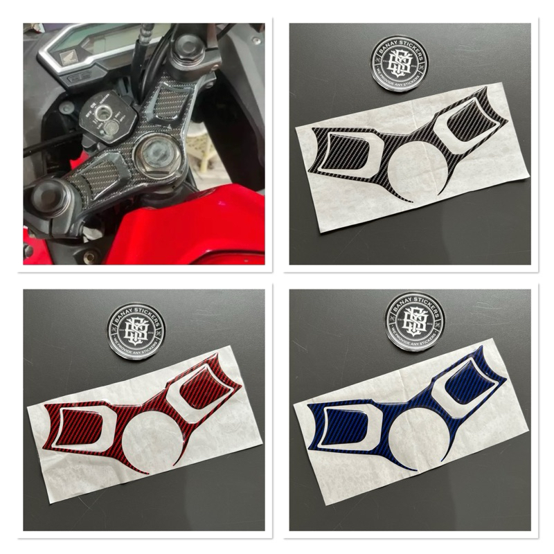 Stiker Sticker Emblem Segitiga Cbr 150 R  K45G K45N Timbul