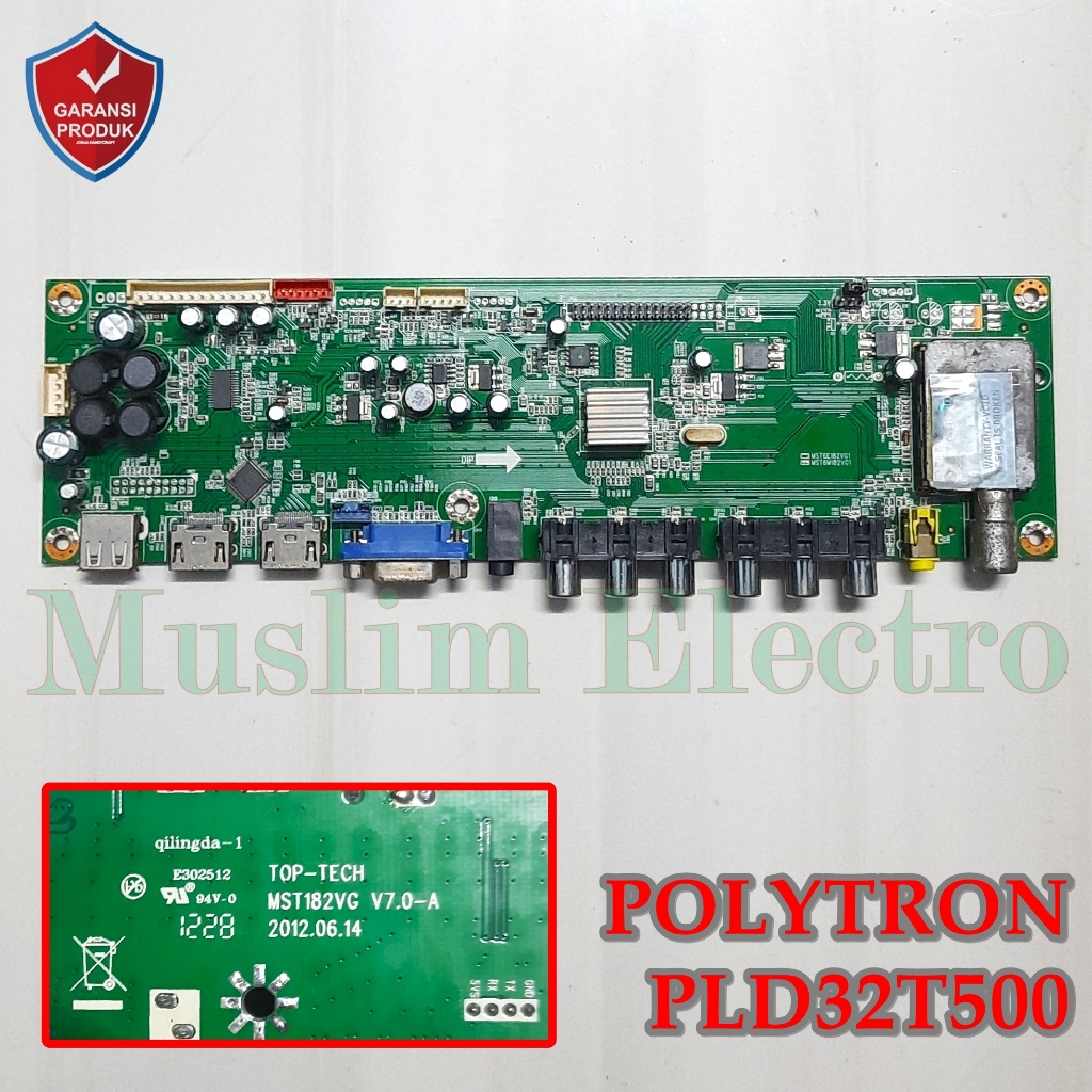 Mainboard TV LED Polytron PLD32T500 32T500