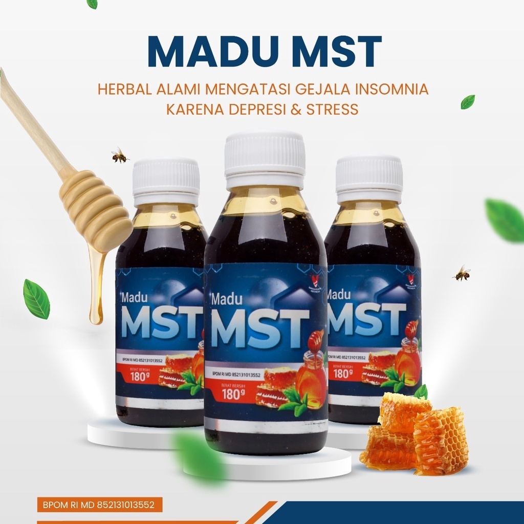 Madu Herbal MST - Atasi Insomnia dan Anxiety - BUY 2 GET 3