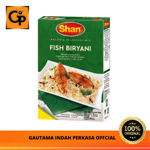 

BUMBU SIAP PAKAI SHAN SEASONING FISH BIRYANI 50 G