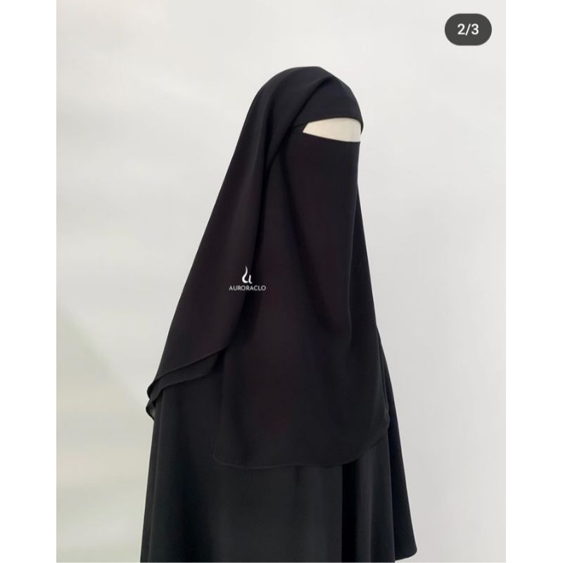 Niqab double layer Auroraclo
