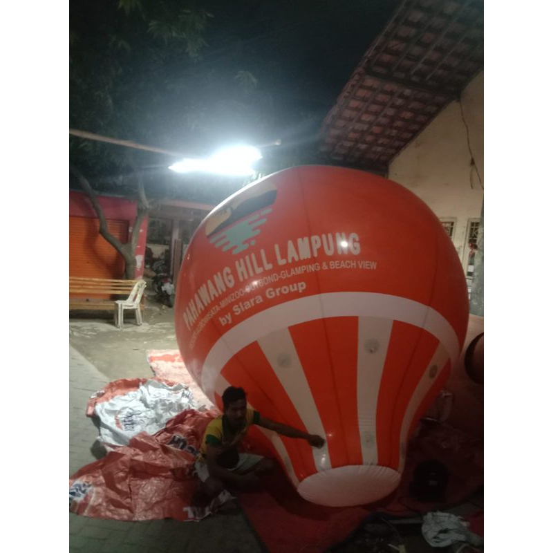 Balon selvi / balon foto / balon tempat wisata / balon oval