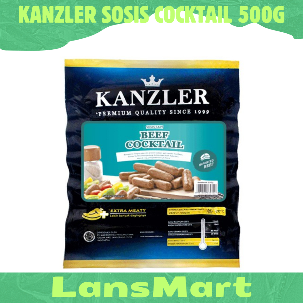 

KANZLER SOSIS COCKTAIL 500G