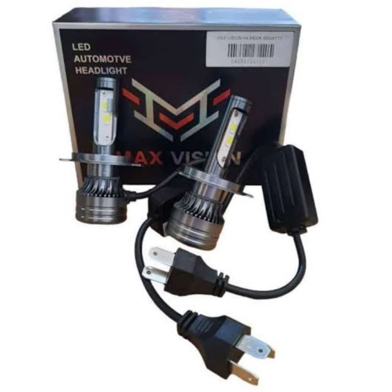 lampu LED h4 ,max vision , 6500k, 60watt