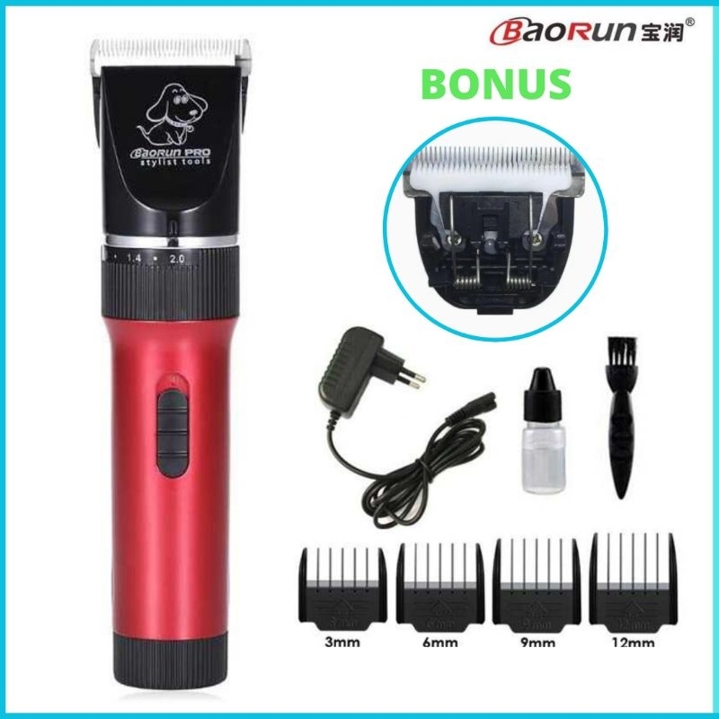 COD BAORUN P6 PRO 100% Alat Cukur Bulu Domba Garut / Anjing Kucing Kambing - Mesin Cukur Hewan Domba