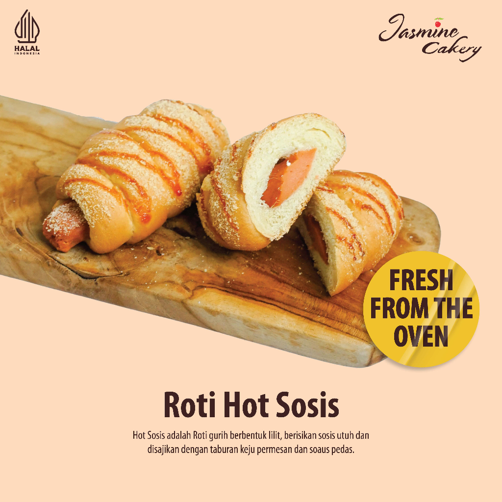 

Roti Hot Sosis / Roti Guruh