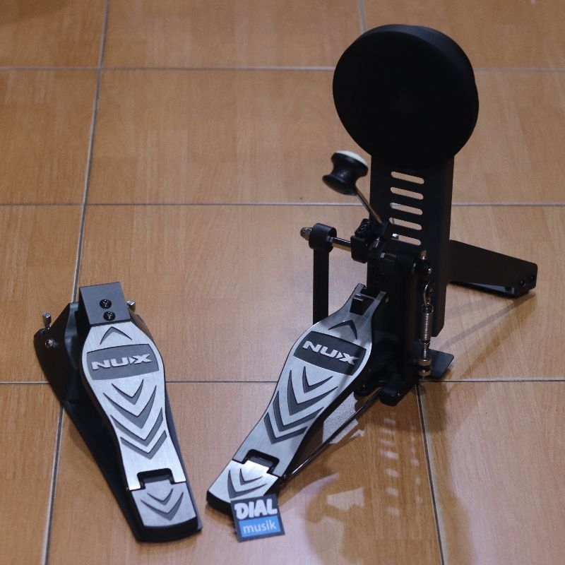 NUX Kickpad+Hihat Pedal / Stand Snare Extra DP2000 - Pedal Kick dan Pedal / Stand Pad NUX DP2000 Ori