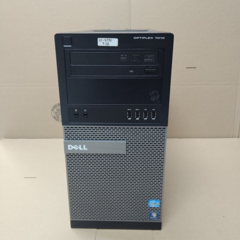 CPU dell optiplex 7010 tower core i7 3770 Ram 8gb SSD 256 GB