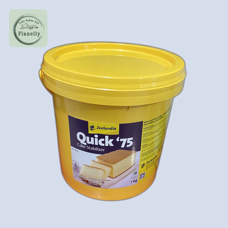 

Quick 75 emulsifier zeelandia 1kg