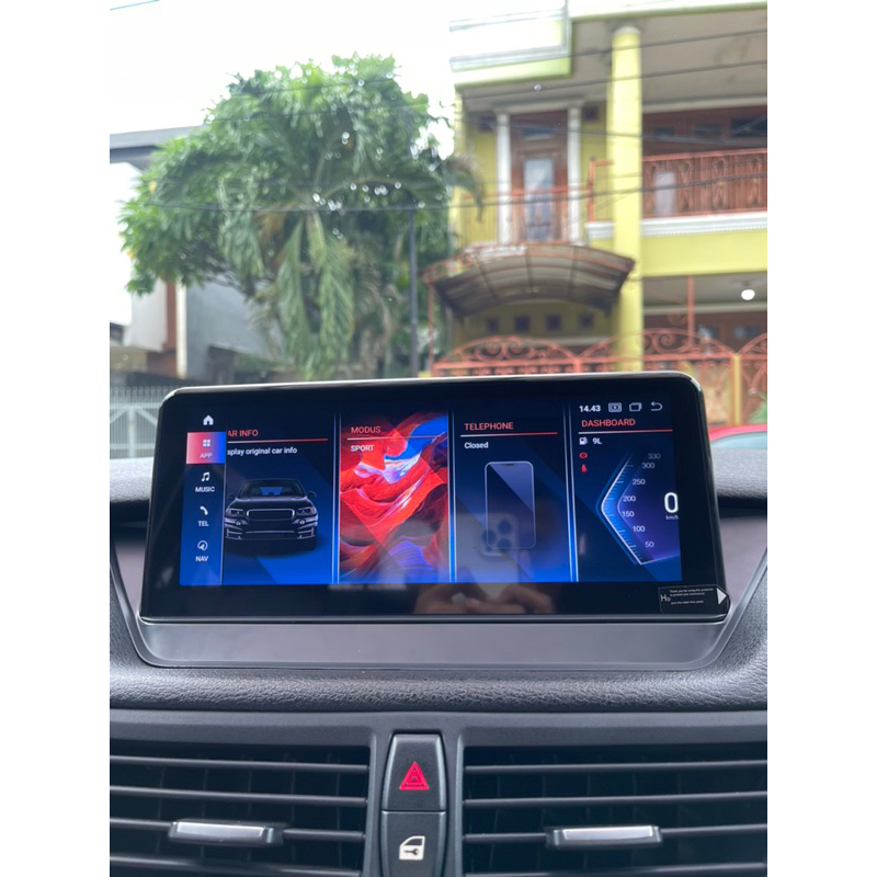 HEAD UNIT ANDROID 13 10.25" BMW X1 E84 X3 E83 F25 8GB RAM APPLE CARPLAY ANDROID AUTO KAMERA MUNDUR O