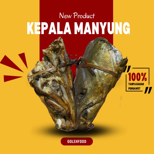 

KEPALA PANGGANG MANYUNG / KEPALA ASAP MANYUNG / IWAK MANYUNG KHAS JAWA TENGAH