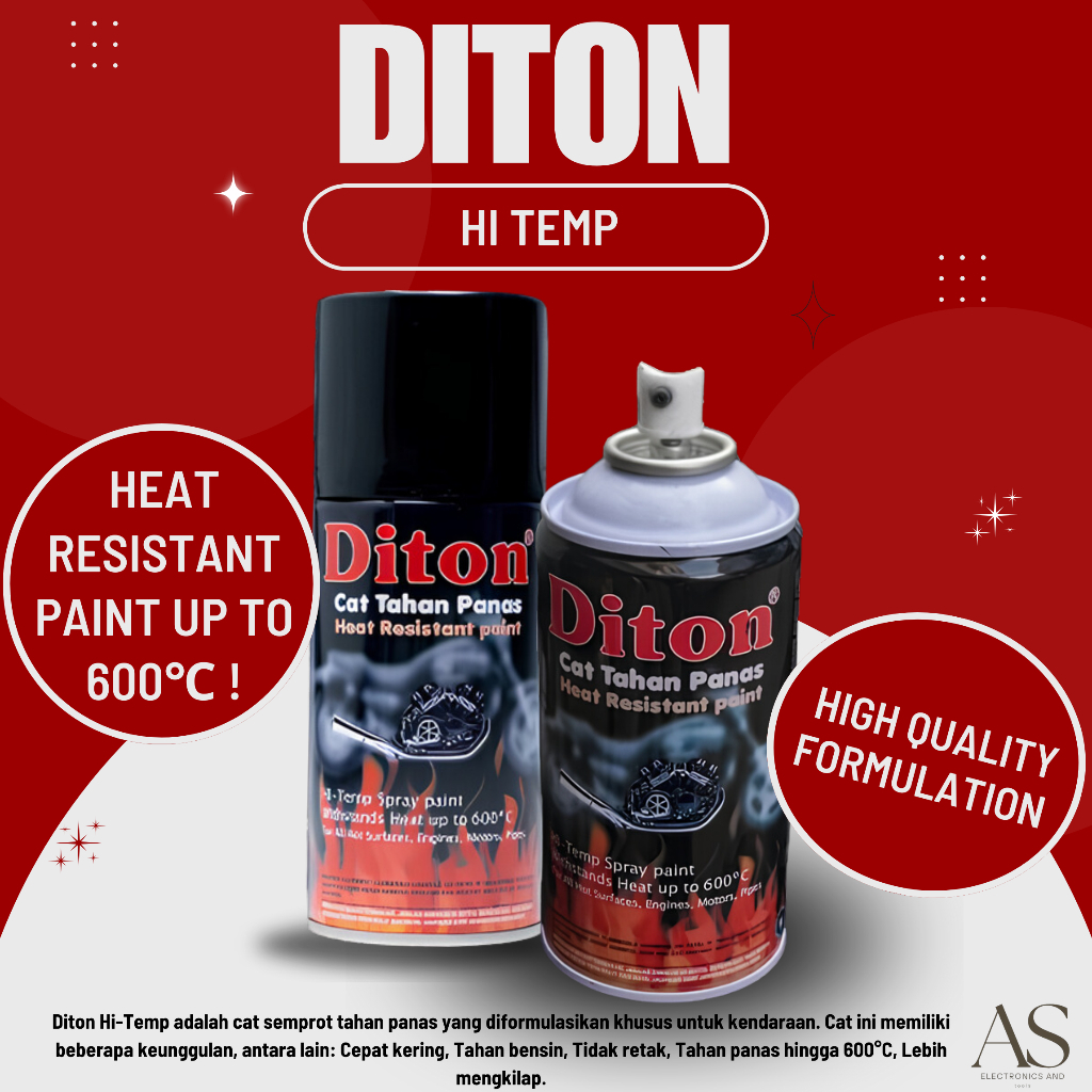Diton HI TEMP cat anti panas