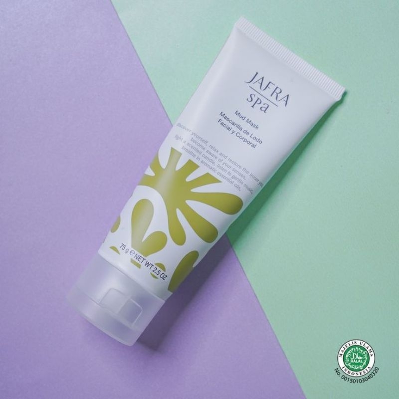 MUD MASK MINI 75 ML MASKER LUMPUR JAFRA MUDMASK KECIL JAFRA SPA GLOWING MASKER JERAWAT JAFRABEAUTYCA