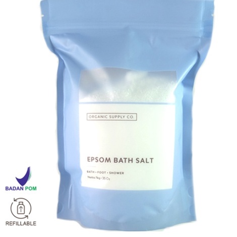 ART G37T Garam Epsom  Epsom Bath Salt 5gr ORGANIC SUPPLY CO