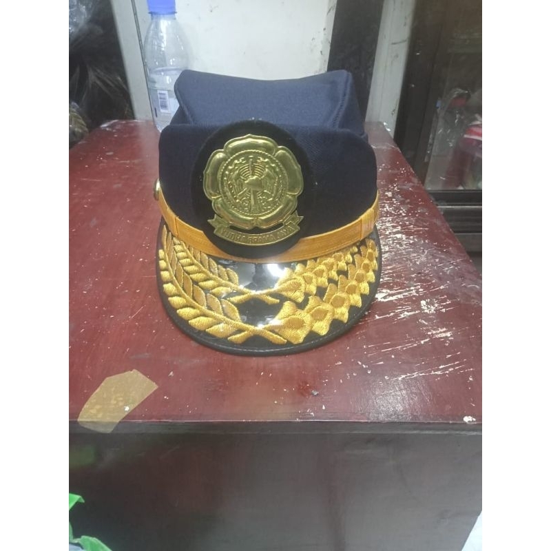 topi pet PDU damkar wanita padi kapas dua