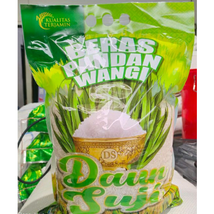 

Beras Pandan Wangi Daun Suji 5L Premium