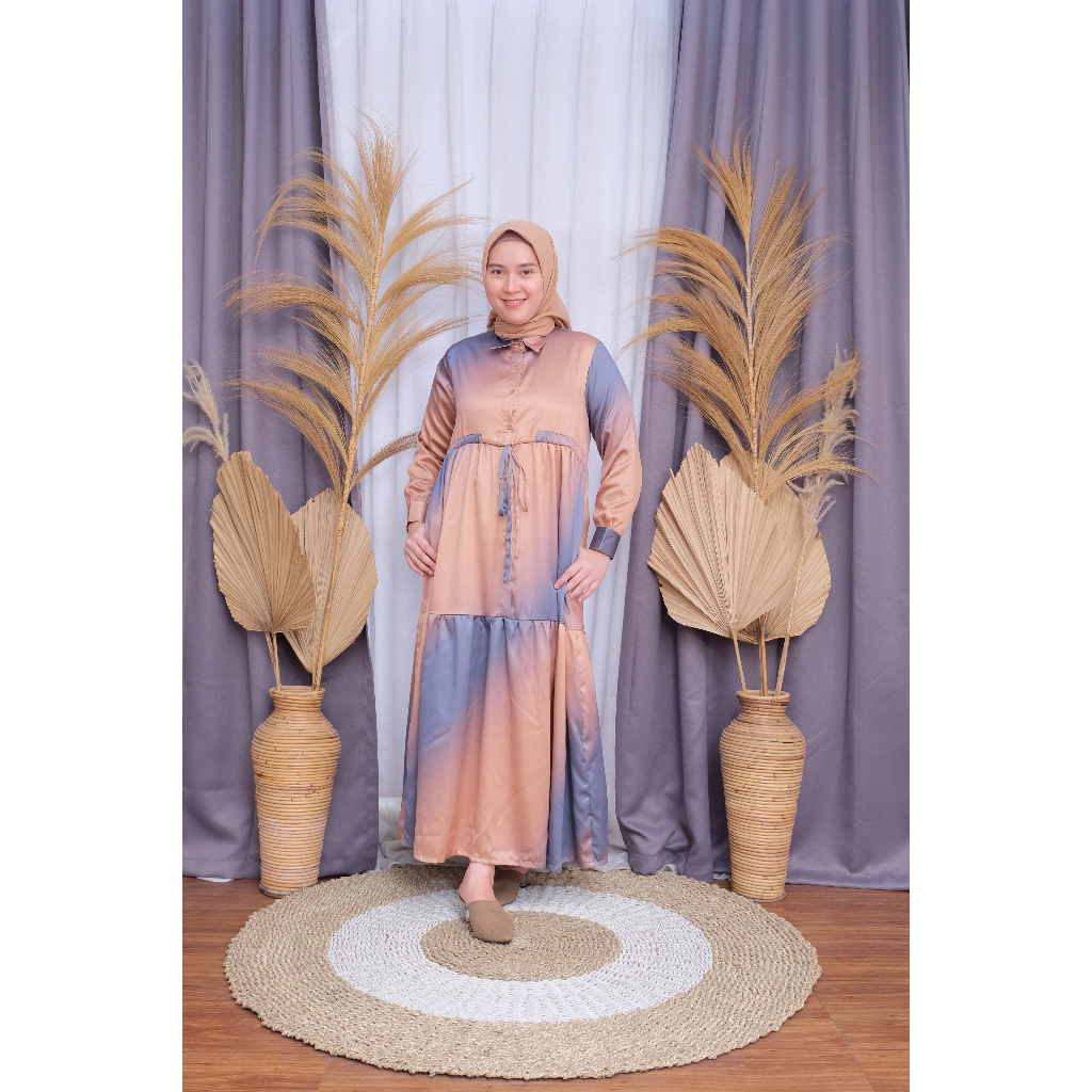 De Farah - Dee Purple Gamis - Daily