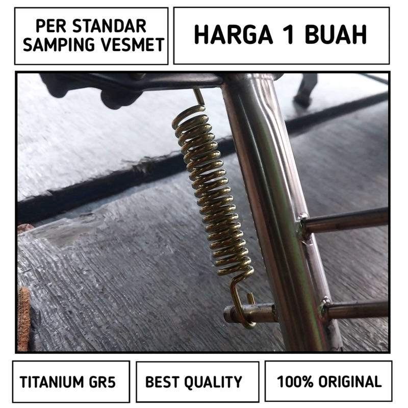 PER STANDAR 1SET VESPA MATIC TITANIUM GR5