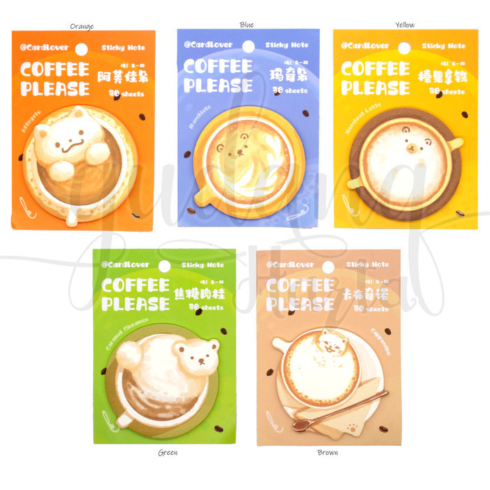 

Sticky Notes Coffe Please Notes Motif Cangkir Minuman Unik DIY Scrapbook GH 301190