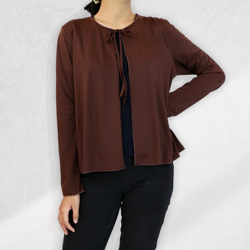 Winner Vogue Kaylee Outer Cardigan Casual - Kardigan polos Luaran Wanita Tali Bahan Premium Dingin