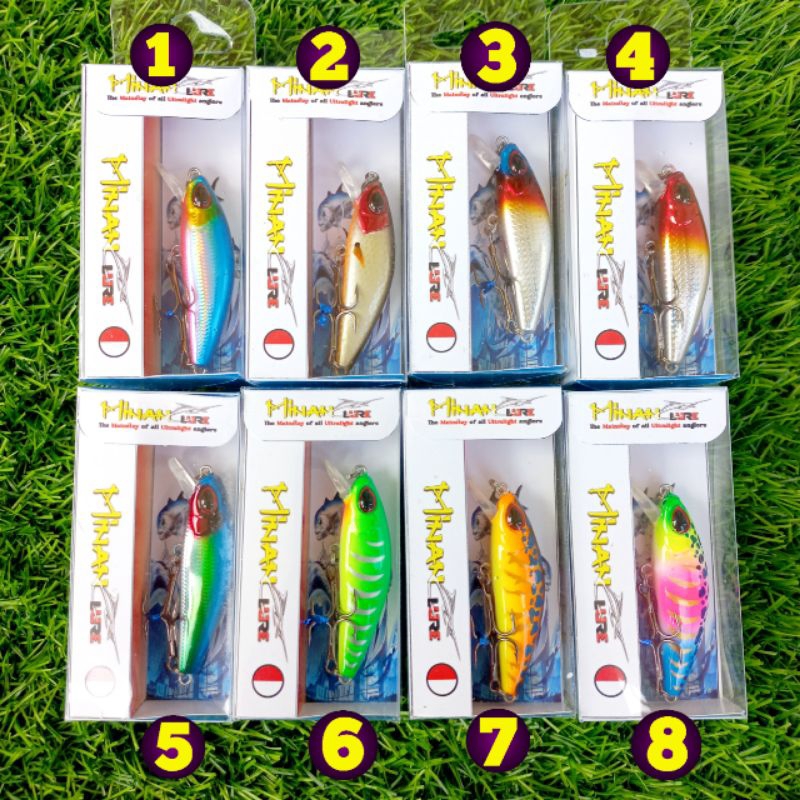 UMPAN MINOW CASTING 6,5GR NEW PRODUK MINANG_LURE Ultralight casting