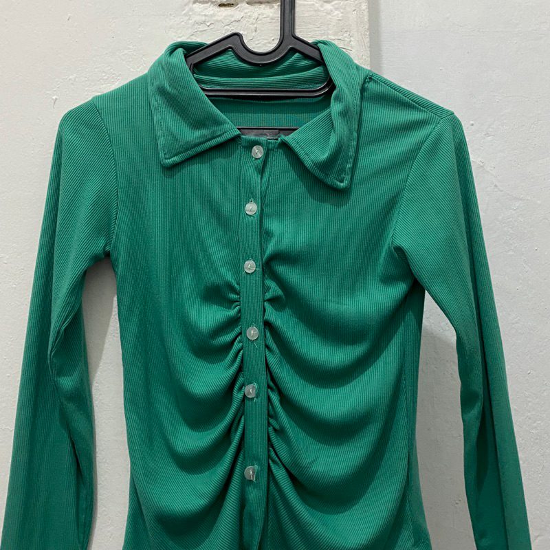 Cardigan Hijau
