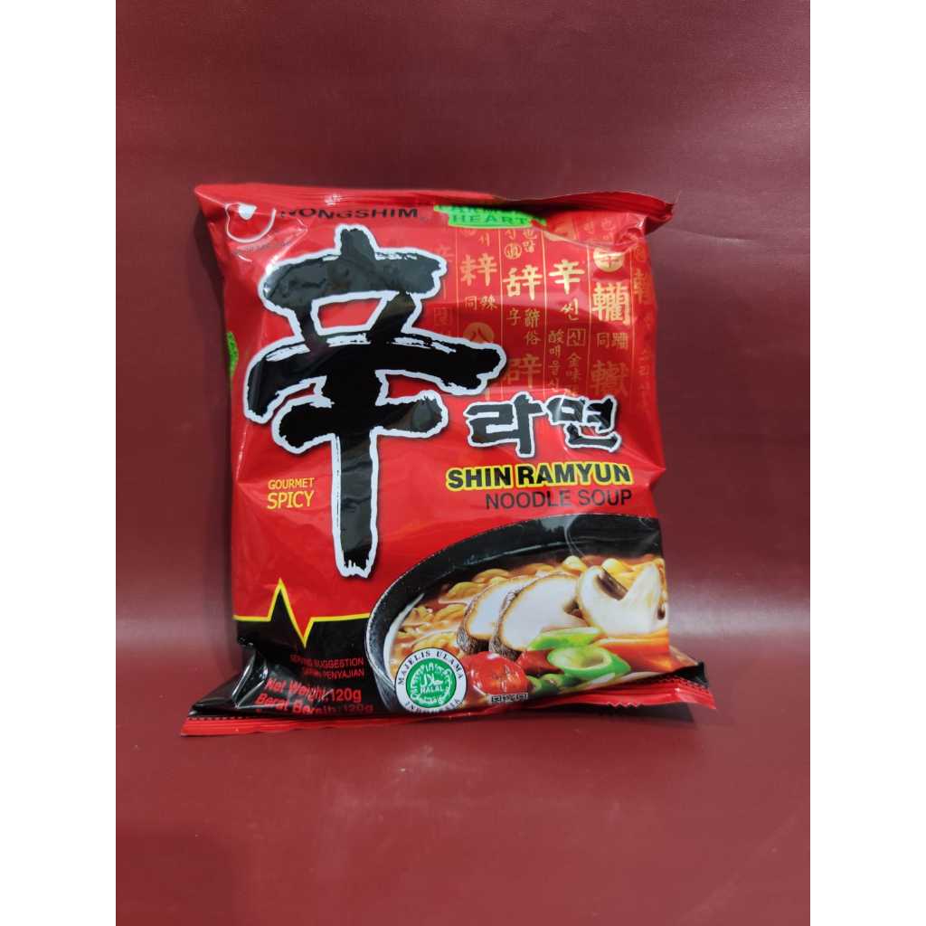 

Nongshim Shin Ramyun Gourmen Spicy Noodle Soup 120gr