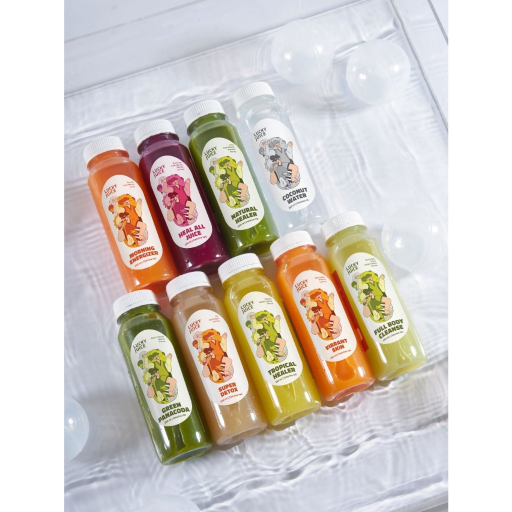 

Cold Pressed Juice - Paket Detox Tubuh - Lucky Juice